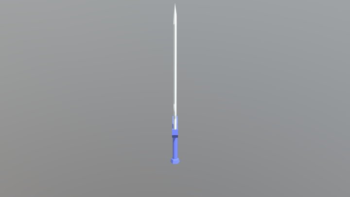 Exercice 4 - Master Sword Low Poly 3D Model