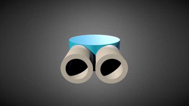 Twin Shot 3d version 3D Model