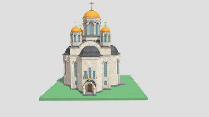 Храм 2_2 3D Model