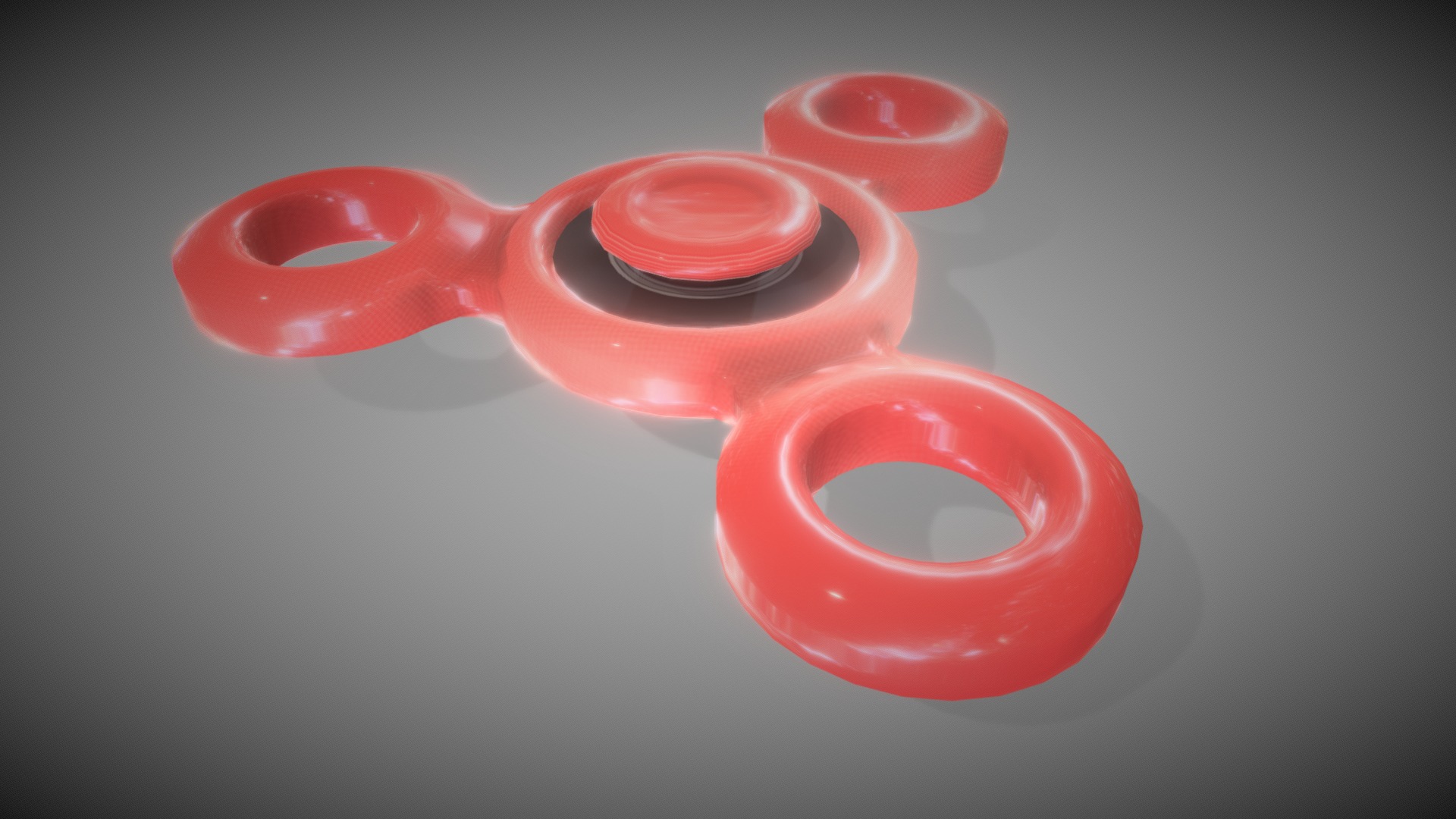 3D model Spin V pack - This is a 3D model of the Spin V pack. The 3D model is about a red plastic object.