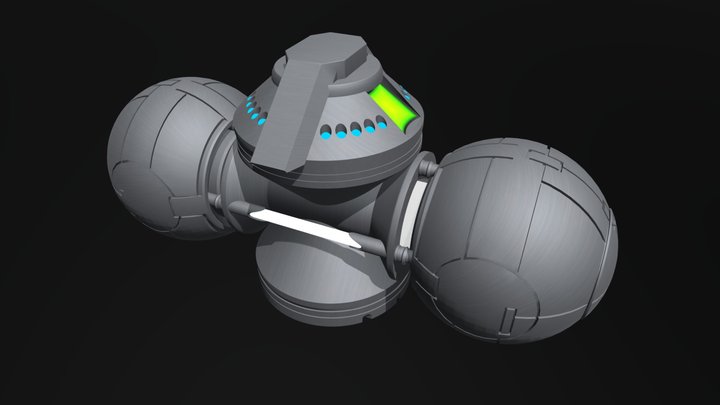 Naquadah Generator Mark I 3D Model