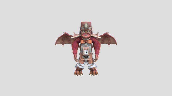 Spilardsapeins - my custom creature from spore 3D Model