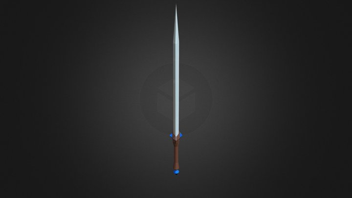 Hero sword 3D Model