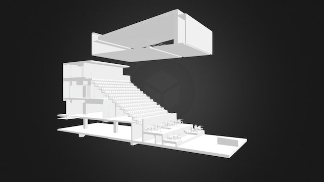 Eastern Stand Section 3D Model