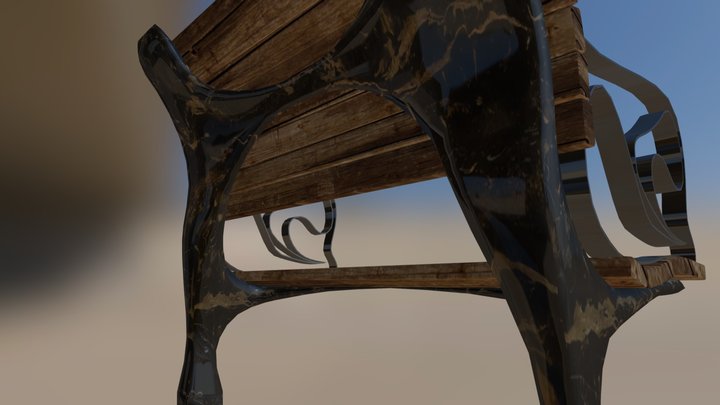 Bench 3D Model