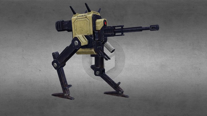 Chicken-bot 3D Model