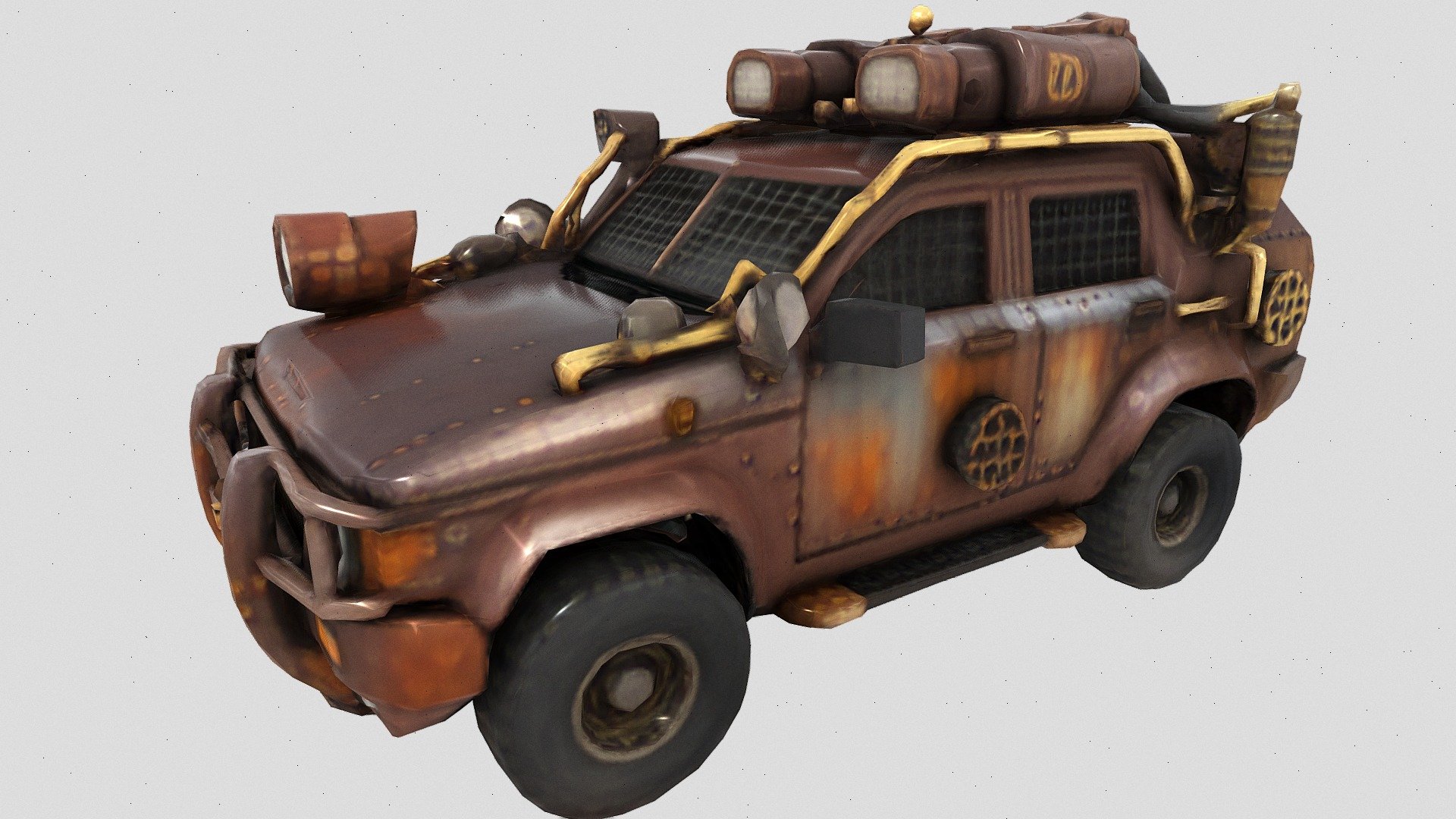 -Off-Road-Racer- -['Reinforced_Armor'] - Download Free 3D model by -X ...