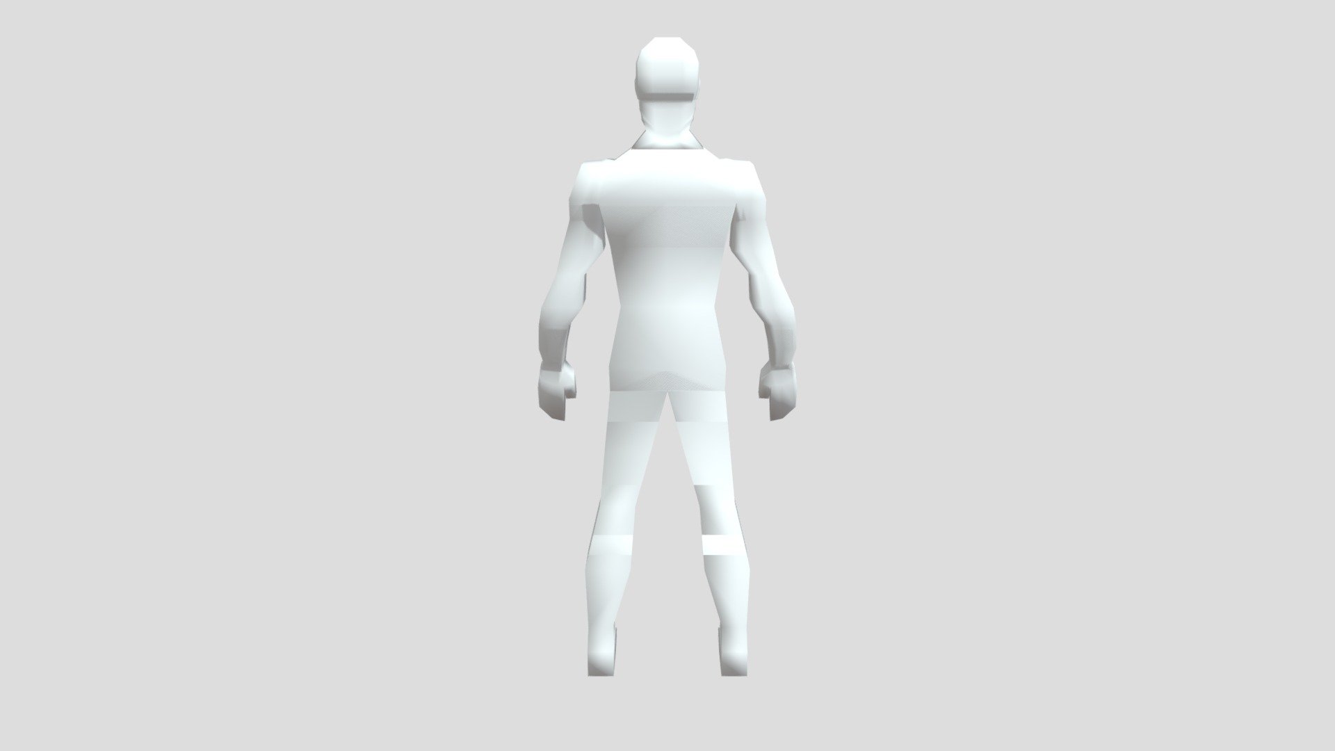 Simple Low Poly Male Character