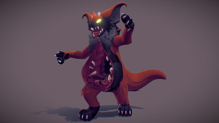 Gutsy - Commission 3D Model