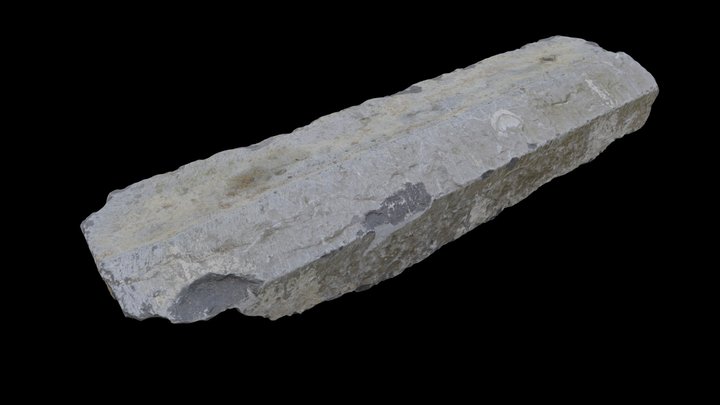 Medieval worked stone 3 of 4 3D Model
