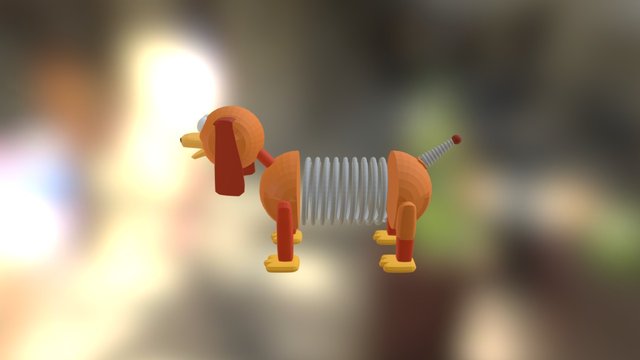 Slinky Toy Revolucion 3D Model
