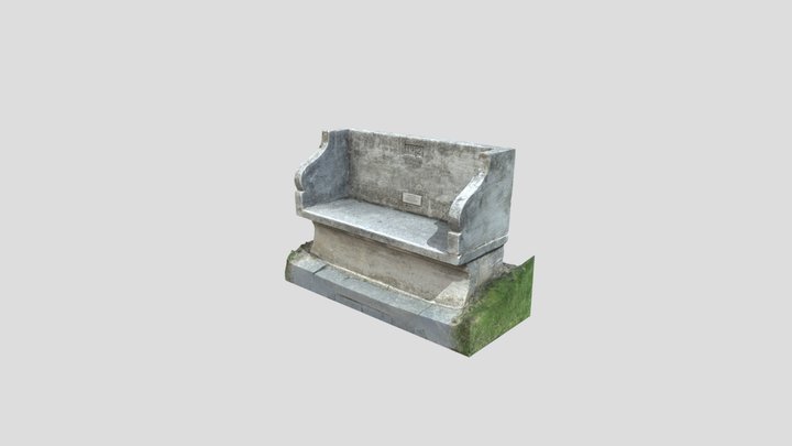 Kissing Bench, Syracuse University 3D Model