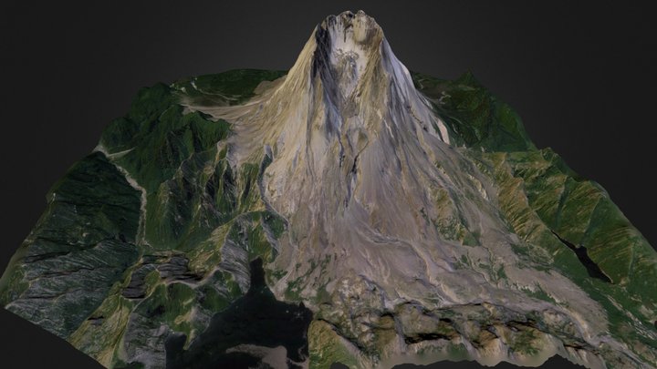 Mt St.Helens 3D Model