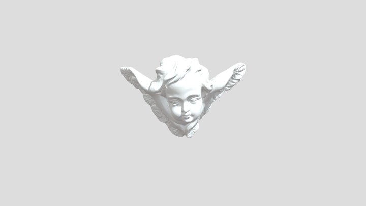 Cherubic Visage 3D Model