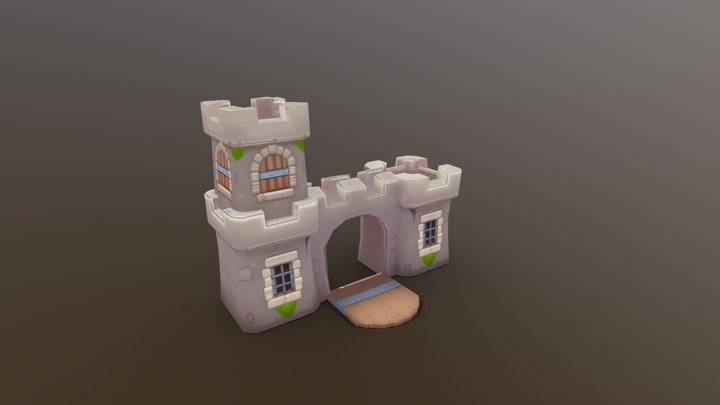 城门 3D Model