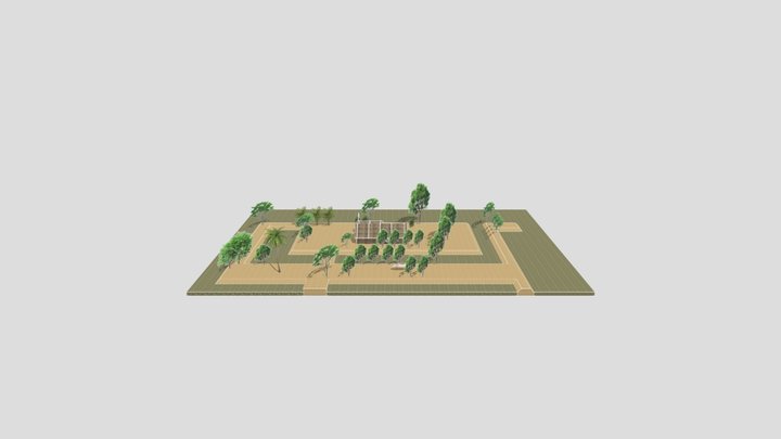 เรือนโบราณหลังที่ 8 3D Model