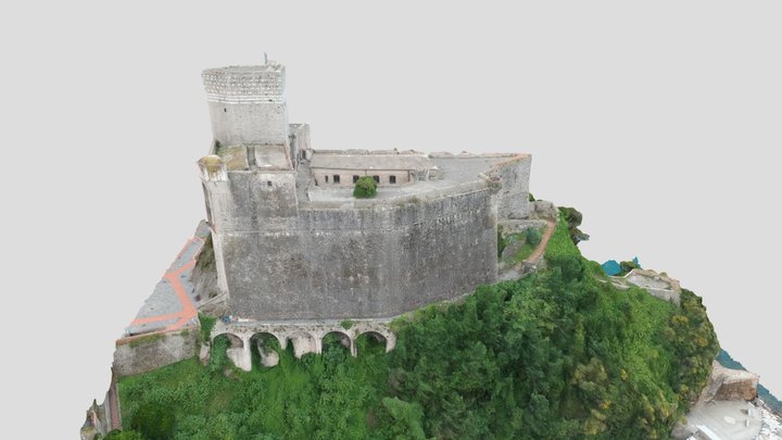 Castello di Lerici - La Spezia 3D Model