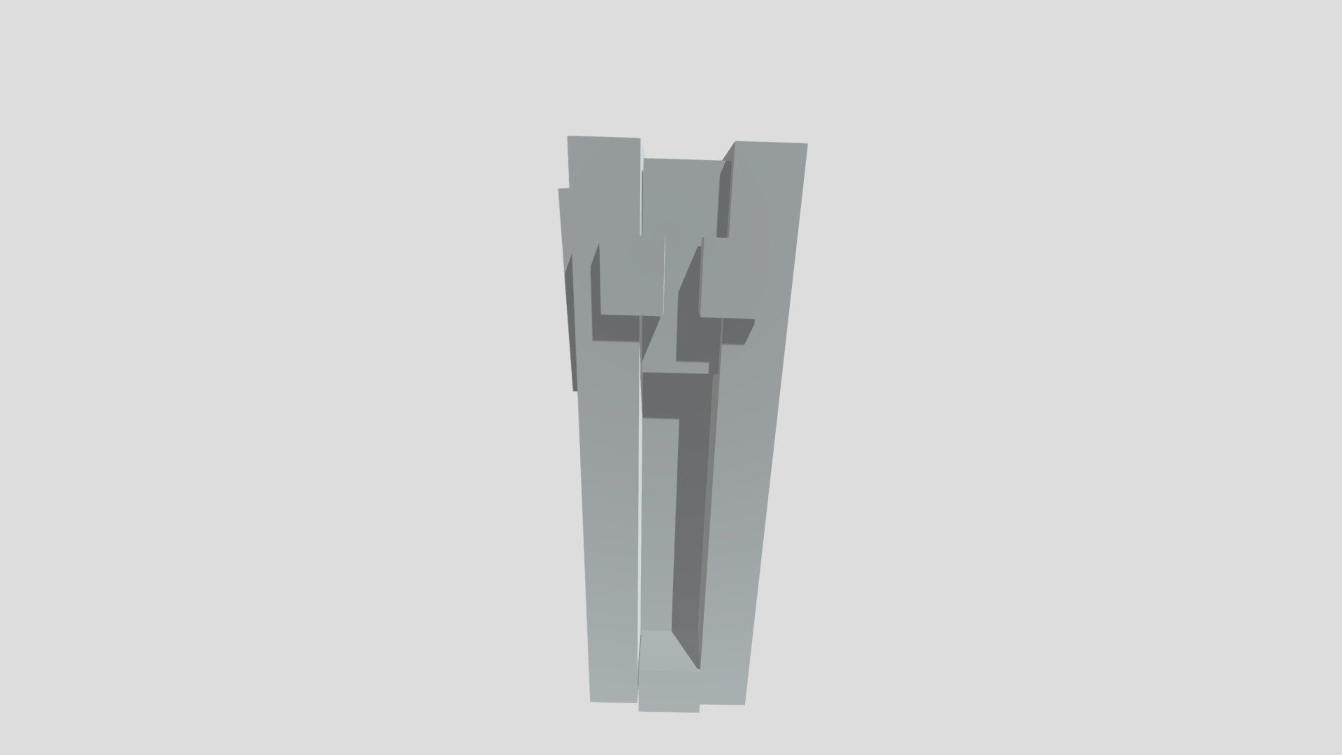 Floating Minecraft lava monster