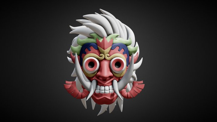 Saint Seiya Guilty Mask 3D Model