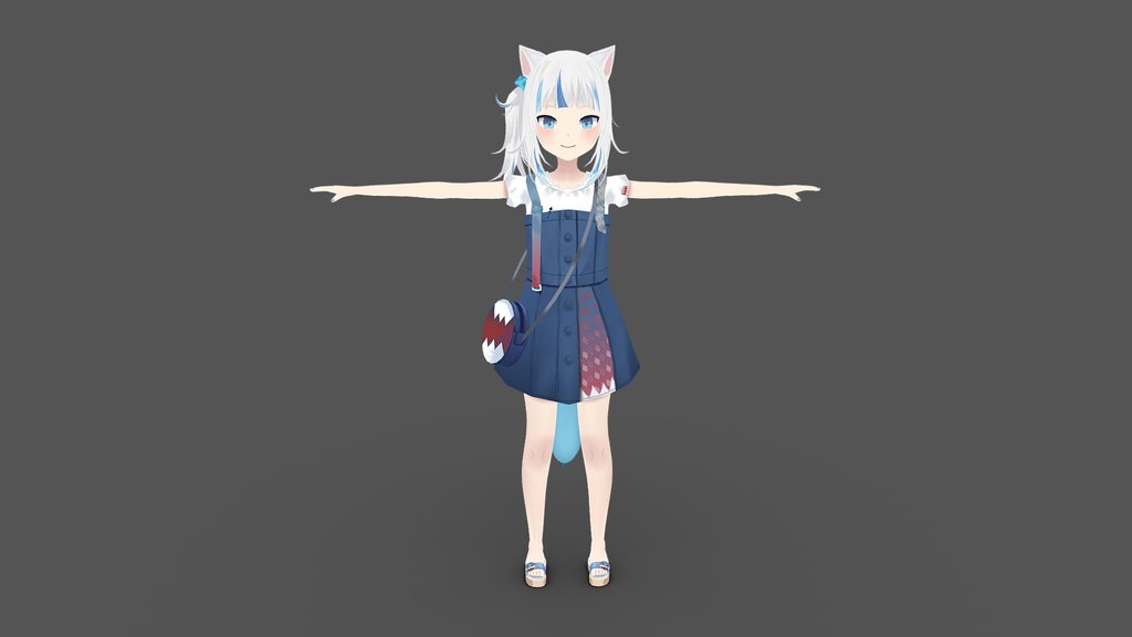Gawr Gura - Casual Outfit
