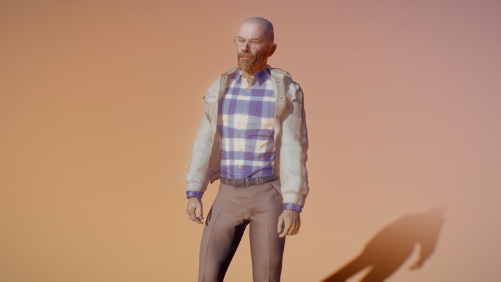 This is not WALTER WHITE (by PhiBix) 3D Model