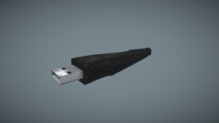 USB Stick 3D Model