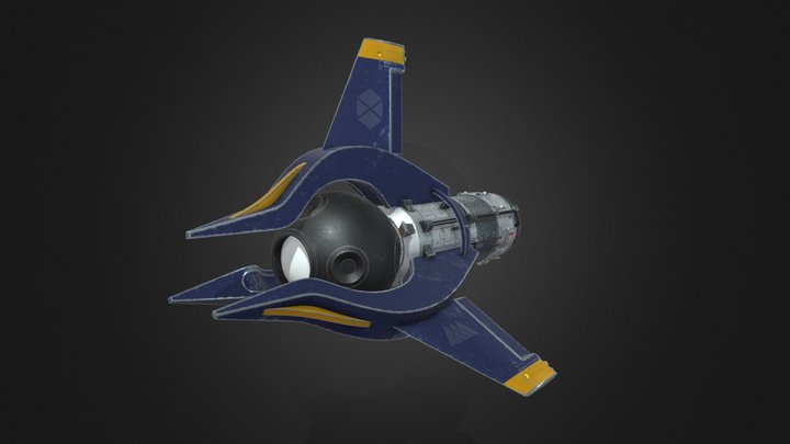 Turbine Shell - Destiny 2 Concept 3D Model