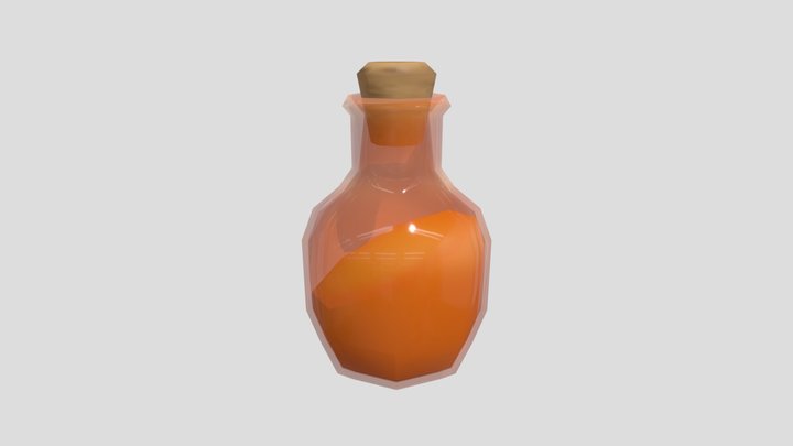 RumBottle 3D Model