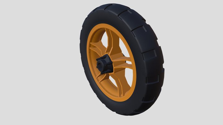 Wheel_3 3D Model