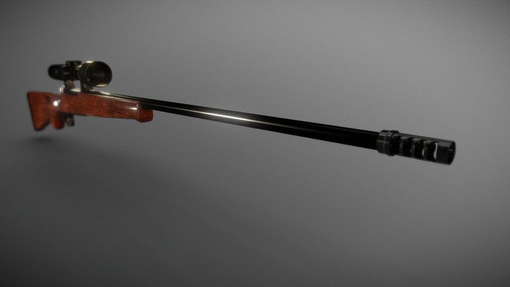 Weapon Sketchfab 3D Model