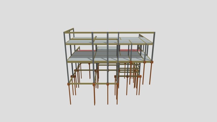 Hospital Guapiara 01 3D Model