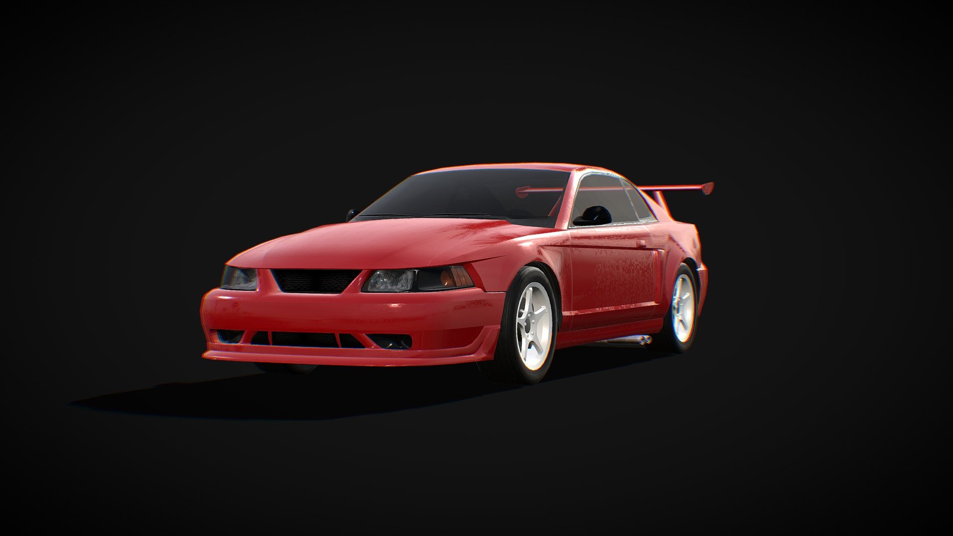 Ford Mustang SVT Cobra R '00 - Download Free 3D model by Daniel