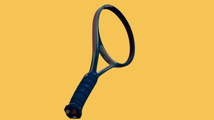 Nude Tennis Racket 🎾 – Modello 3D gratuito STL
