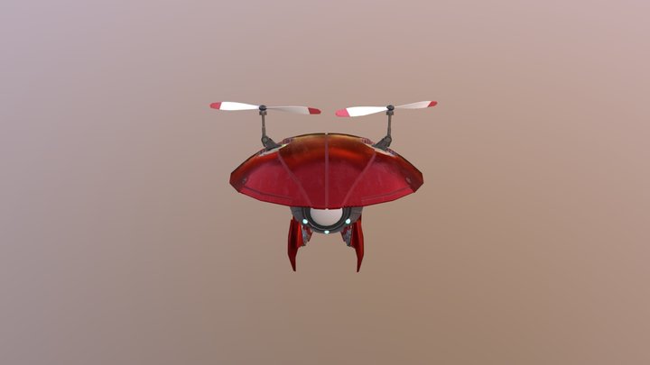 Drone 2 3D Model