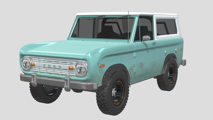 Ford Bronco 3D Model