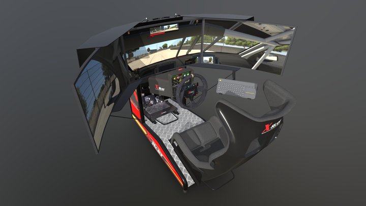 X-R'cer Simulator 3D Model