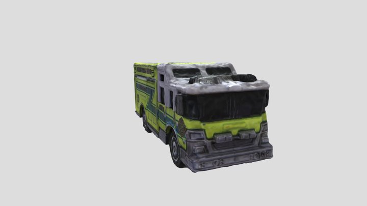 Fire Truck 3D Model