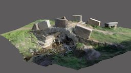 Puente de la Media Legua. Half League Bridge 3D Model
