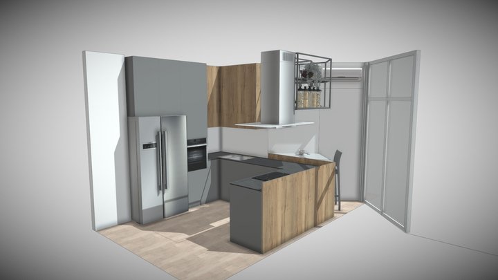 247 Кухня v3 3D Model