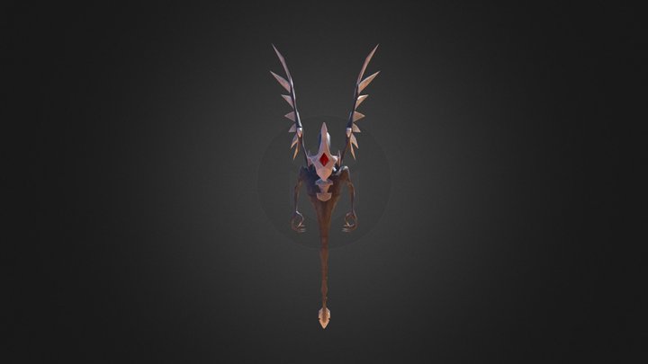 Ranged Monster 3D Model