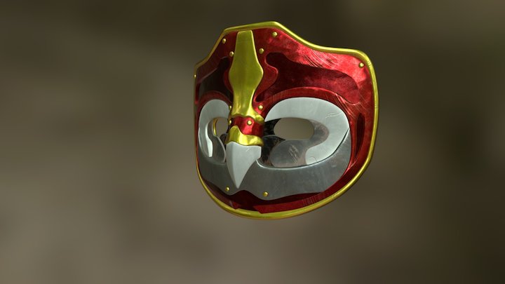 Owl Mask 3D Model