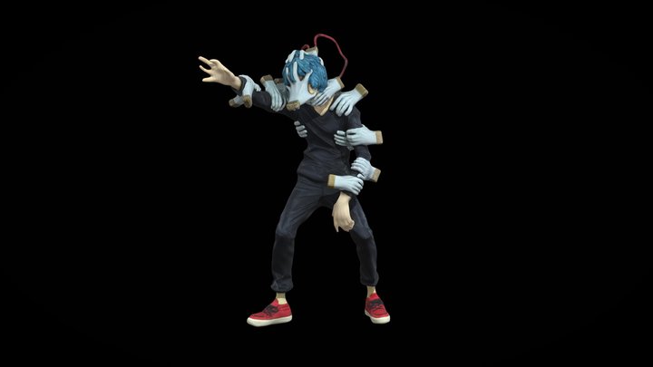 Tomura Shigaraki 3D Model