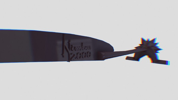 nimbus 2000 3D Model