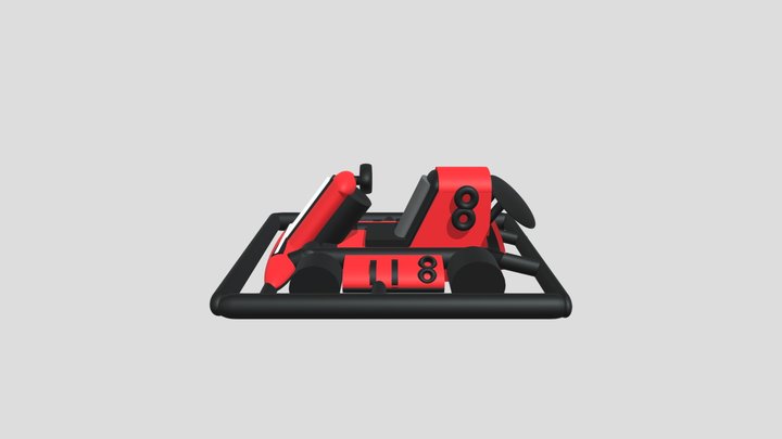 Lego league gokart nummer 8 3D Model