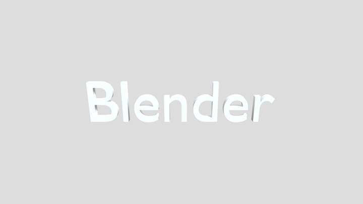 Blender Text