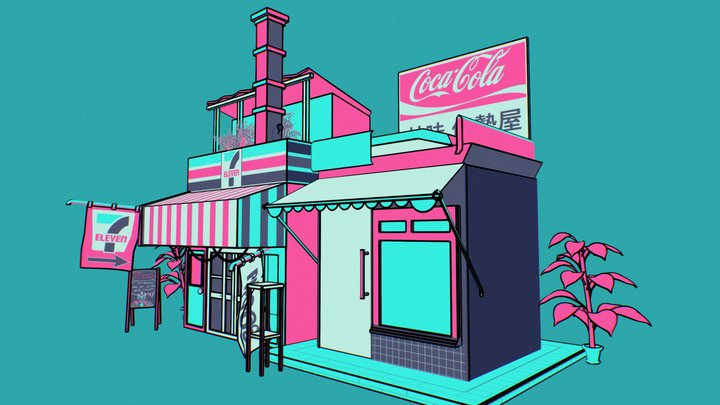Buildings 3D Model