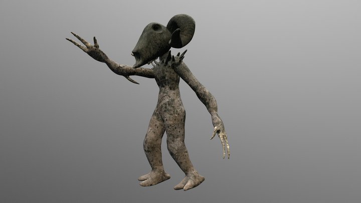 The Forest Demon 3D Model