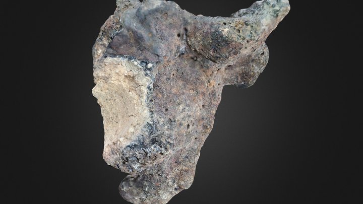 Bloomery slag 3D Model