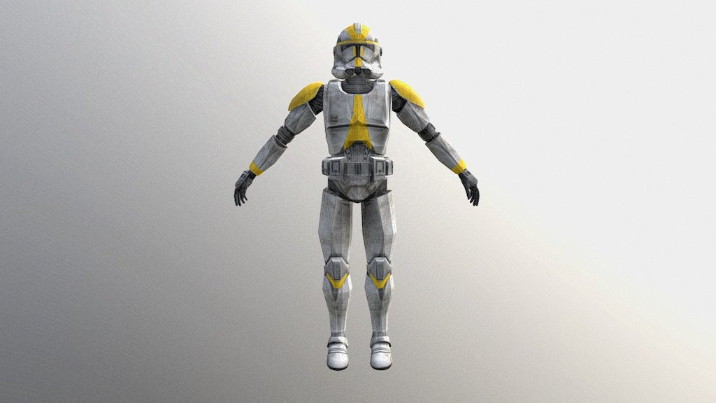 Clone Trooper 327th Legion (OLD) - Download Free 3D model by jance ...