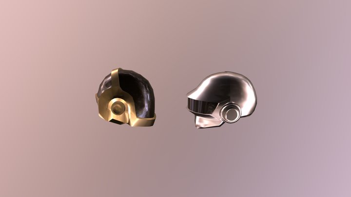 Daft Punk 3D Model